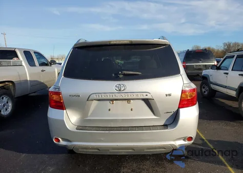2008 Toyota Highlander Limited из США, поврежденный, VIN JTEES42A182051919